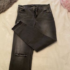 Express Skinny Ankle Jeans